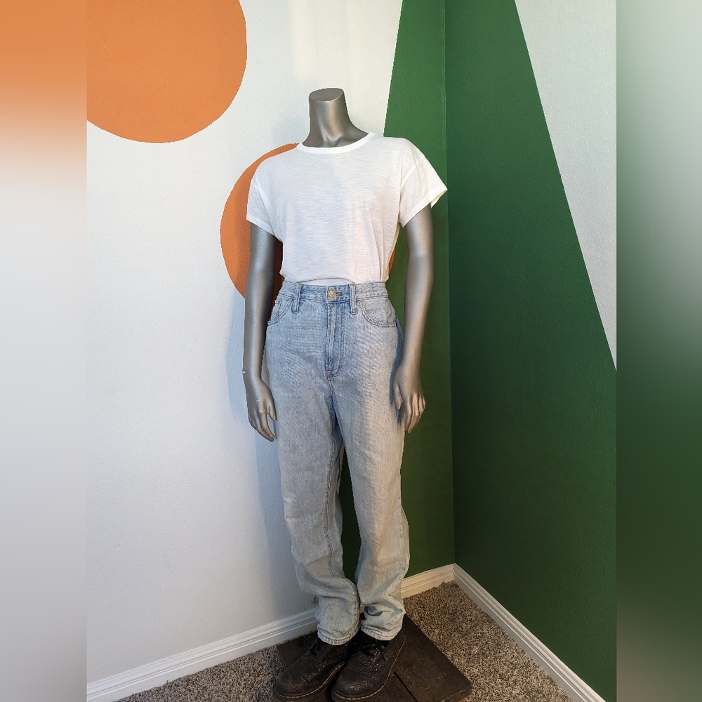 Madewell Curvy Perfect Vintage Jean in Fitzgerald wash size 29